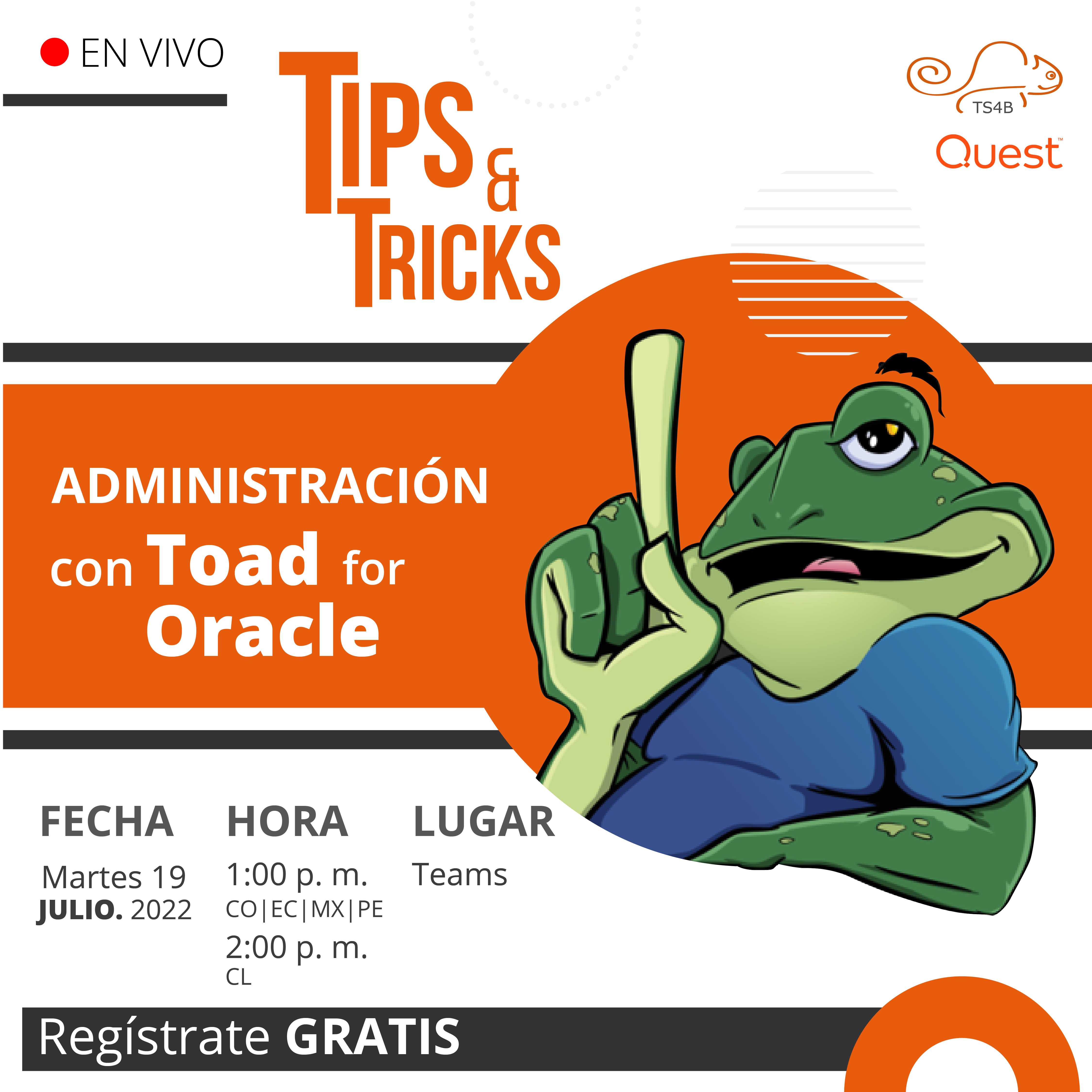 Tips & Tricks: Administración con Toad for Oracle
